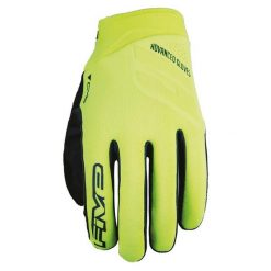 Rękawiczki NEO - FLUO YELLOW (neonowożółty) - XL/11. Żółte rękawiczki damskie FIVE GLOVES, bez wzorów. Za 260.00 zł.