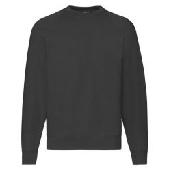 Klasyczna Bluza Raglanowa Unisex Dla Dorosłych. Czerwone bluzy męskie fruit of the loom, m, bez wzorów, klasyczne, bez ramiączek, bez kaptura. Za 94.99 zł.