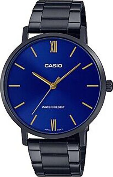 Zegarek Męski Casio MTP-VT01B-2B + BOX. Zegarki męskie Casio, bez wzorów. Za 233.49 zł.