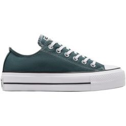 Buty sportowe Converse Chuck Taylor All Star Lift. Niebieskie buty sportowe męskie Converse, bez wzorów, bez zapięcia. Za 490.00 zł.