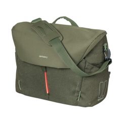 Torba biurowa „B-Safe Nordlicht”. Zielone torby na laptopa damskie BASIL, bez wzorów, z materiału. Za 615.05 zł.