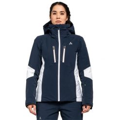 Kurtka narciarska damska Schöffel Naladas. Niebieskie kurtki sportowe damskie Schöffel, na zimę, bez wzorów, bez ramiączek, bez kaptura, narciarskie. Za 2,499.99 zł.