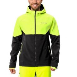 Kurtka trekkingowa męska Vaude Quimsa. Zielone kurtki męskie Vaude, m, bez wzorów, bez kaptura. W wyprzedaży za 332.00 zł.