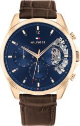 Zegarek Tommy Hilfiger ZEGAREK MĘSKI TOMMY HILFIGER 1710453 BAKER (zf043e). Zegarki męskie Tommy Hilfiger, bez wzorów. Za 381.00 zł.