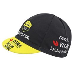 Czapka rowerowa Gist Pro Visma. Żółte czapki damskie GIST, na lato, bez wzorów, sportowe. Za 118.00 zł.