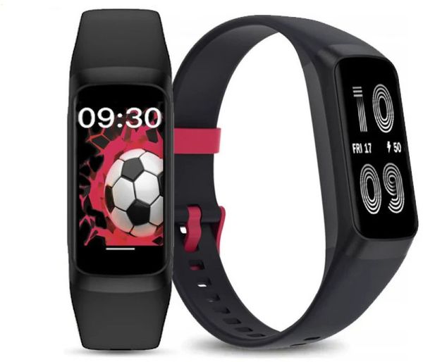 Smartband Rubicon Smartwatch SMARTBAND RNCF05 czarny PROF. Czarne smartbandy Rubicon, bez wzorów. Za 139.00 zł.