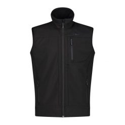 Kurtka softshell bez rękawów CMP. Czarne kurtki męskie CMP, xl, bez wzorów, z materiału, z kapturem, trekkingowe. Za 297.70 zł.