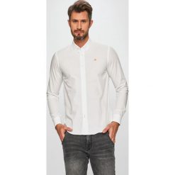 Scotch & Soda - Koszula. Białe koszule męskie Scotch & Soda, m, bez wzorów, z bawełny, casualowe, bez kołnierzyka, bez ramiączek. Za 299.90 zł.