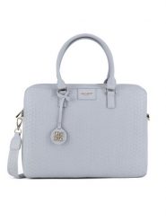 Nine West Torba na laptopa LDA7742 Niebieski. Niebieskie torby na laptopa damskie Nine West, bez wzorów, z tworzywa sztucznego. Za 269.99 zł.