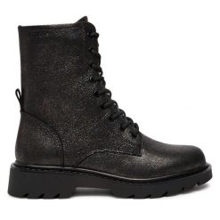 Botki Tamaris. Brązowe botki damskie Tamaris, bez wzorów, bez obcasa, na płaskiej podeszwie, bez zapięcia. Za 399.99 zł.
