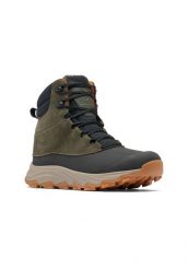 Buty trekkingowe męskie Columbia Expeditionist Shield Waterproof. Zielone trekkingi męskie Columbia, na zimę, z gumy, za kostkę, bez zapięcia. Za 613.15 zł.