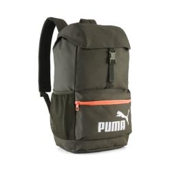 Plecak Phase z wypukłą klapą 20 l PUMA. Białe plecaki męskie Puma, bez wzorów, z materiału. Za 229.99 zł.
