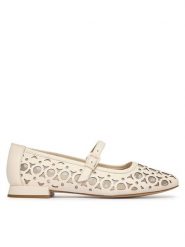 Caprice Baleriny 9-22511-46 Beżowy. Brązowe balerinki damskie Caprice, bez wzorów, ze skóry, bez obcasa, bez zapięcia. Za 275.99 zł.