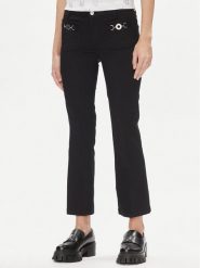 Liu Jo Spodnie materiałowe MA4291 T7144 Czarny Slim Fit. Czarne spodnie materiałowe damskie Liu Jo, bez wzorów, z bawełny. Za 559.99 zł.