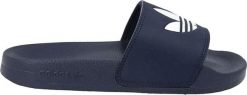 Adidas Klapki męskie Adilette Lite granatowe r. 46 (FU8299). Klapki męskie Adidas, bez wzorów, bez zapięcia. Za 145.84 zł.