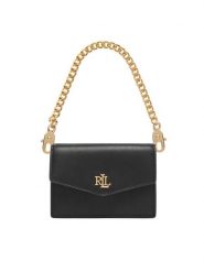 LAUREN RALPH LAUREN Torebka 432P11755002 Czarny. Czarne torebki do ręki damskie Lauren Ralph Lauren, bez wzorów, ze skóry, bez dodatków. Za 579.99 zł.