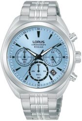 Zegarek męski Lorus RT385KX9 srebrny. Szare zegarki męskie Lorus, bez wzorów, srebrne. Za 439.00 zł.