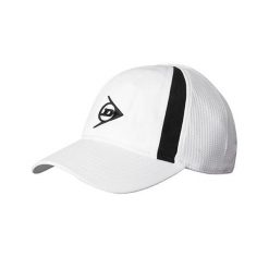 Czapka sportowa z daszkiem Dunlop Performance Cap. Białe czapki damskie Dunlop, na jesień, bez wzorów, sportowe. Za 52.00 zł.