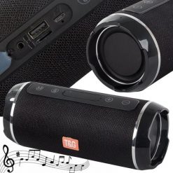 Głośnik bezprzewodowy bluetooth boombox przenośny usb radio fm aux. Głośniki przenośne NoName. Za 60.19 zł.