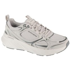Buty sportowe Sneakersy damskie, Edgeride - Silver Eclipse. Szare obuwie sportowe damskie Skechers, bez wzorów, bez zapięcia, trekkingowe. Za 339.99 zł.