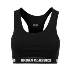 Biustonosz damski urban classic logo gt. Czarne bielizna sportowa damska Urban Classics, xl, bez wzorów. Za 85.50 zł.
