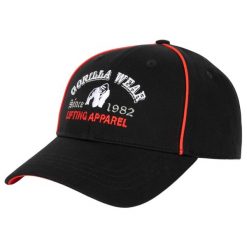 Lugo Czapka - Czarny. Czarne czapki damskie GORILLA WEAR, na wiosnę, bez wzorów. Za 144.00 zł.