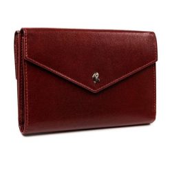 Portfel damski Rovicky N210-RBA RED. Czarne portfele damskie ROVICKY, ze skóry. Za 101.99 zł.