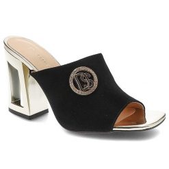 Czarne Klapki Damiss Eleganckie Buty Damskie. Czarne klapki damskie DAMISS, na lato, w ażurowe wzory, z zamszu, eleganckie, z otwartym noskiem, bez obcasa, na obcasie, bez zapięcia. Za 239.00 zł.