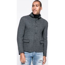 Trussardi - Marynarka. Szare garnitury męskie TRUSSARDI, bez wzorów, z bawełny, casualowe. W wyprzedaży za 1,799.00 zł.