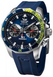Zegarek męski Vostok Europe 6S21-225A708S niebieski. Niebieskie zegarki męskie Vostok Europe, bez wzorów. Za 2,813.99 zł.