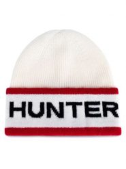 Hunter Czapka HTR-U3-001-AW24 Écru. Czapki damskie Hunter, na zimę, bez wzorów, z syntetyku. Za 69.99 zł.