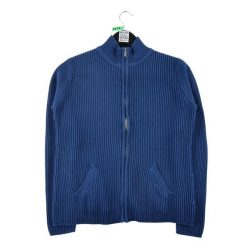 Second life - Lauren Ralph Lauren sweter damski na zamek - Stan bardzo dobry. Niebieskie kardigany damskie Ralph Lauren, l, bez wzorów, z materiału, eleganckie, bez kołnierzyka. Za 106.46 zł.