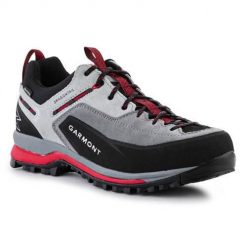 Buty trekkingowe męskie Garmont Dragontail Tech Gtx. Szare buty zimowe męskie Garmont, bez wzorów, z materiału, bez obcasa, bez zapięcia. Za 555.99 zł.