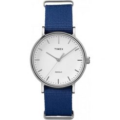 Timex Weekender Fairfield TW2P98200. Niebieskie zegarki damskie Timex, metalowe. W wyprzedaży za 192.00 zł.