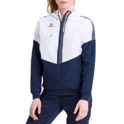 Damska kurtka z kapturem Erima Tracktop Squad. Białe kurtki sportowe damskie Erima, l, bez wzorów, bez ramiączek, z kapturem, do piłki ręcznej. W wyprzedaży za 154.50 zł.