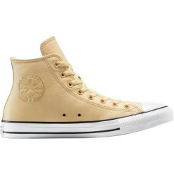 Buty sportowe damskie Converse Chuck Taylor All Star. Brązowe obuwie sportowe damskie Converse, bez wzorów, ze skóry ekologicznej, bez zapięcia. Za 490.00 zł.