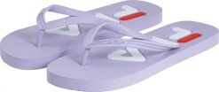 Klapki damskie Fila Troy fioletowe FFW0005 40119 41. Fioletowe klapki damskie Fila, bez wzorów, sportowe, bez obcasa, bez zapięcia. Za 39.89 zł.