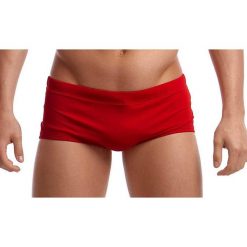 Kąpielówki Funky Trunks STILL RED - trunki sidewinder. Czerwone kąpielówki męskie Funky Trunks, m, bez wzorów. Za 149.00 zł.
