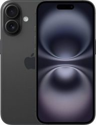 Smartfon Apple iPhone 16 256GB Black (MYEE3QL/A). Czarne smartfony Apple. Za 4,452.27 zł.