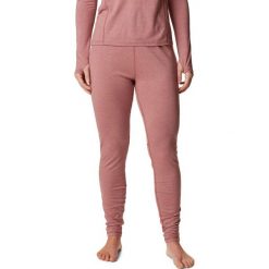Bielizna spodnie damskie Columbia Tunnel Springs Wool Tight. Czerwona bielizna sportowa damska Columbia, xs, bez wzorów. Za 369.00 zł.