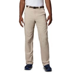 Męskie spodnie turystyczne Columbia Silver Ridge Cargo. Brązowe spodnie sportowe męskie Columbia, m, bez wzorów, z nylonu, narciarskie. Za 339.00 zł.