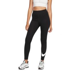 Legginsy damskie Nike Sportswear Classics. Czarne legginsy damskie Nike, bez wzorów. Za 169.99 zł.