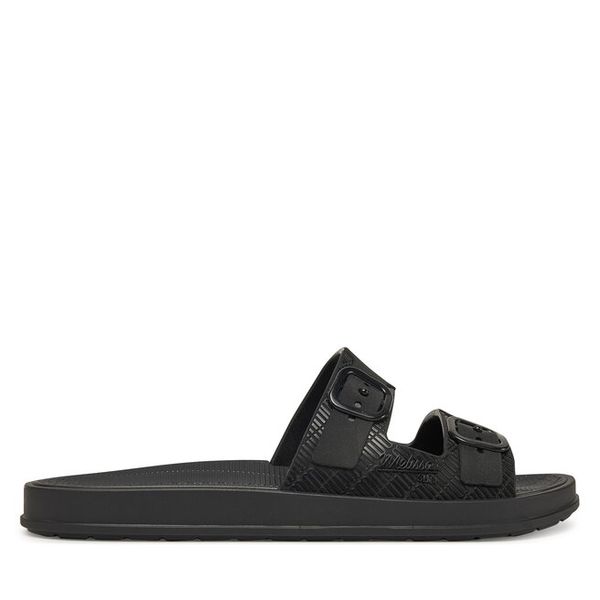 Klapki Melissa. Czarne klapki damskie Melissa, bez wzorów, bez obcasa, bez zapięcia. Za 159.99 zł.