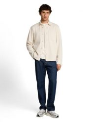 Tom Tailor Denim koszula typu overshirt Mężczyźni Regular Fit Bawełna (100%) biały, S. Białe koszule męskie TOM TAILOR DENIM, m, bez wzorów, z bawełny, bez kołnierzyka, bez ramiączek. Za 299.95 zł.