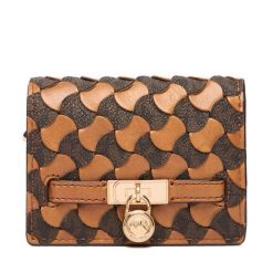 Portfel MICHAEL Michael Kors. Brązowe portfele damskie MICHAEL Michael Kors. Za 549.99 zł.