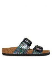 Birkenstock Klapki Sydney Cushion Buckle 1030932 Kolorowy. Klapki damskie Birkenstock, bez wzorów, ze skóry, bez obcasa, bez zapięcia. Za 459.99 zł.