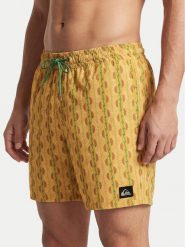 Quiksilver Szorty kąpielowe Stretch Printed Volley 16 EQYJV04217 Żółty Regular Fit. Żółte kąpielówki męskie Quiksilver, m, bez wzorów, z syntetyku. Za 239.99 zł.