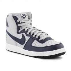 Buty do chodzenia męskie Nike Terminator High. Szare buty sportowe męskie Nike, bez wzorów, z gumy, bez zapięcia, trekkingowe. Za 686.00 zł.