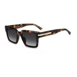 Okulary przeciwsłoneczne DSQUARED2 D2 0161/G/S 086 dla mężczyzn, rozmiar 52 mm. Szare okulary przeciwsłoneczne damskie DSQUARED, prostokątne. Za 877.45 zł.