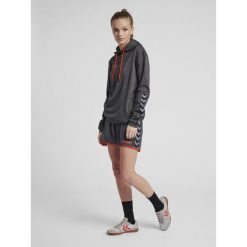 Bluza damska z kapturem Hummel hmlAUTHENTIC Poly. Szare bluzy damskie Hummel, xs, bez wzorów, sportowe, bez ramiączek, z kapturem. Za 212.90 zł.